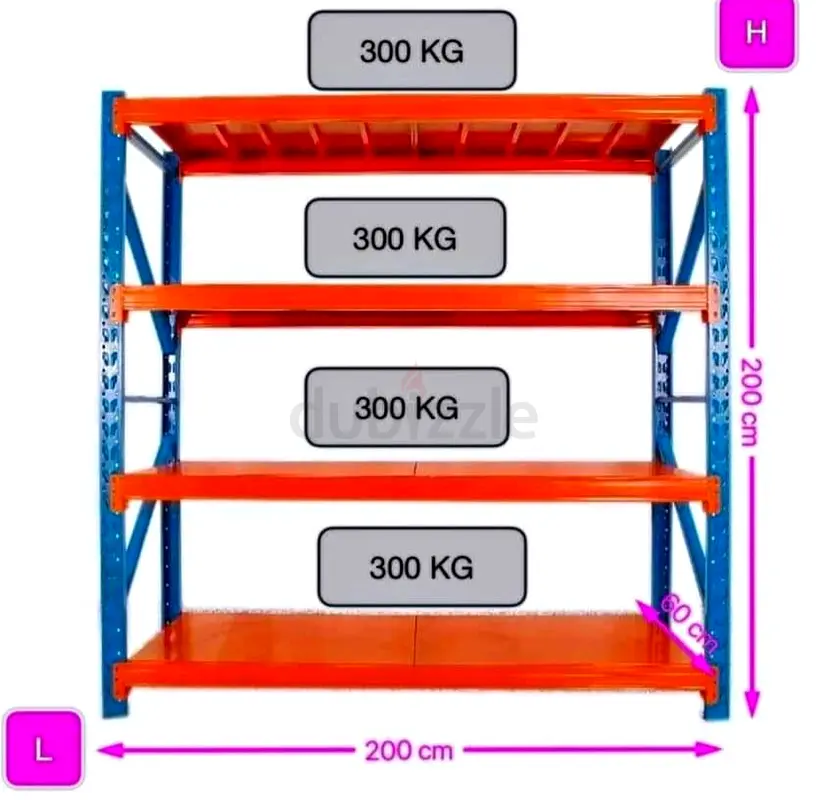 Sturdy Industrial Storage Rack for Efficient Organization63257630546946111