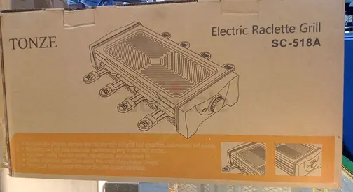 Tonze: Electric Raclette Grill SC-518A
