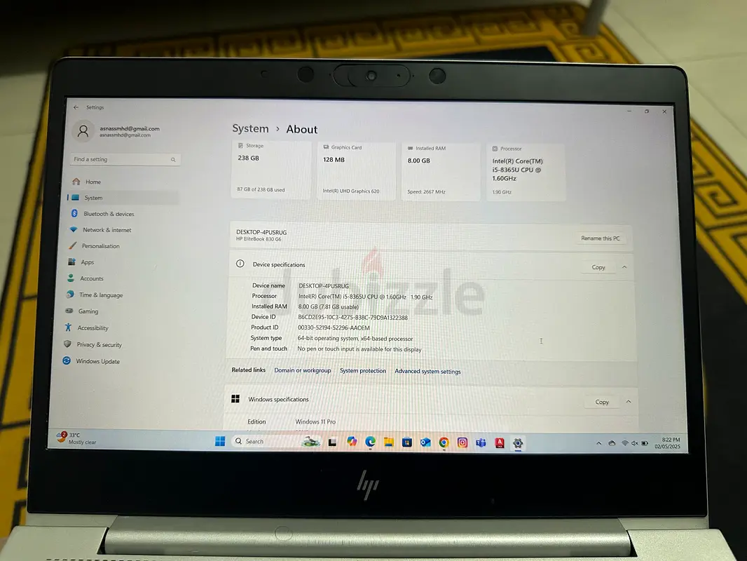 HP Laptop with Excellent Performance - Perfect for Work or Study!63255532823810111
