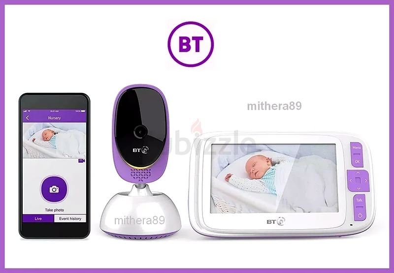 View with Parent Video Monitor or Smartphone Wi-Fi - iOS / Android. Everything you need to stay conn63262388822402111