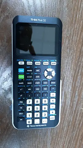 TEXAS INSTRUMENTS CALCULATOR TI-84 Plus CE BLACK