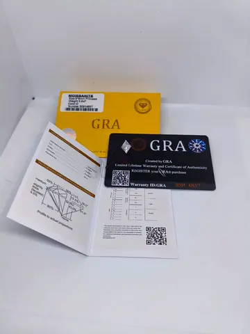 Moissanite Princess Cut 3Ct Diamond With GRA Certiricate (Engraved)