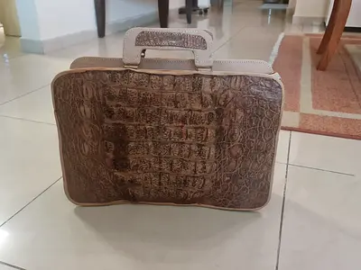 Real Corocdile leather breifcase