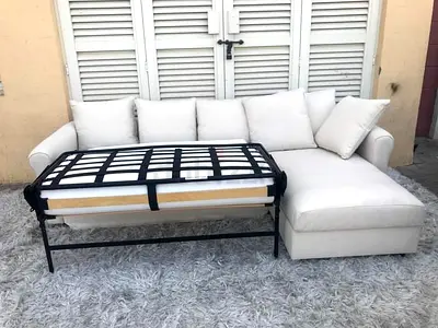 Selling Ikea gronlid lshape sofabed under storage