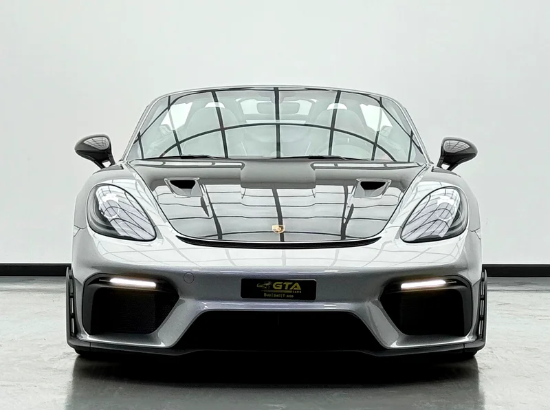 بorsche 718 سبايدر RS ويسيش باك، 2024، ضمان بورش حتى 2026، كيلومترات قليلة جدًا، خليجي63233587277827111