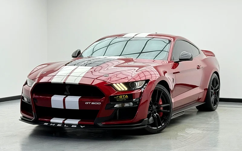 2020 فورد موستانج شيلبي GT500، ضمان فورد حتى 2026، سجل صيانة فورد كامل، كيلومترات قليلة، خليجي631694455751691125