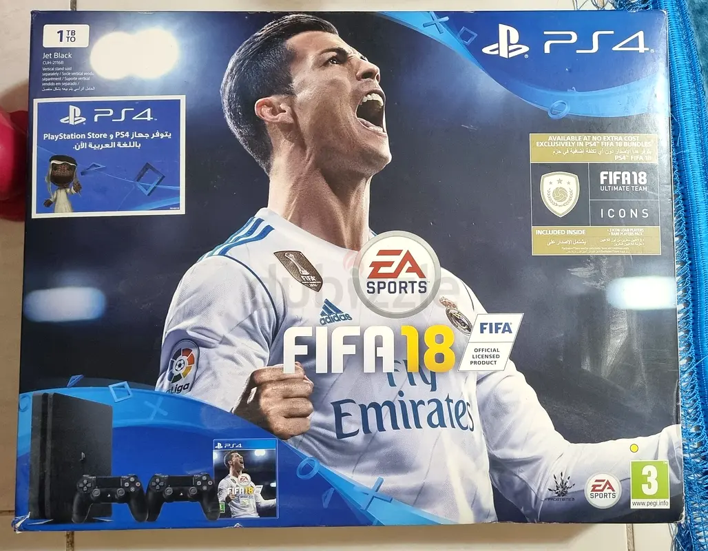 PS4 1TB version Box Only
