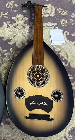 عود ممتاز للتعليم والعزف شامل اوتار وتركيب شنطة وريشتين