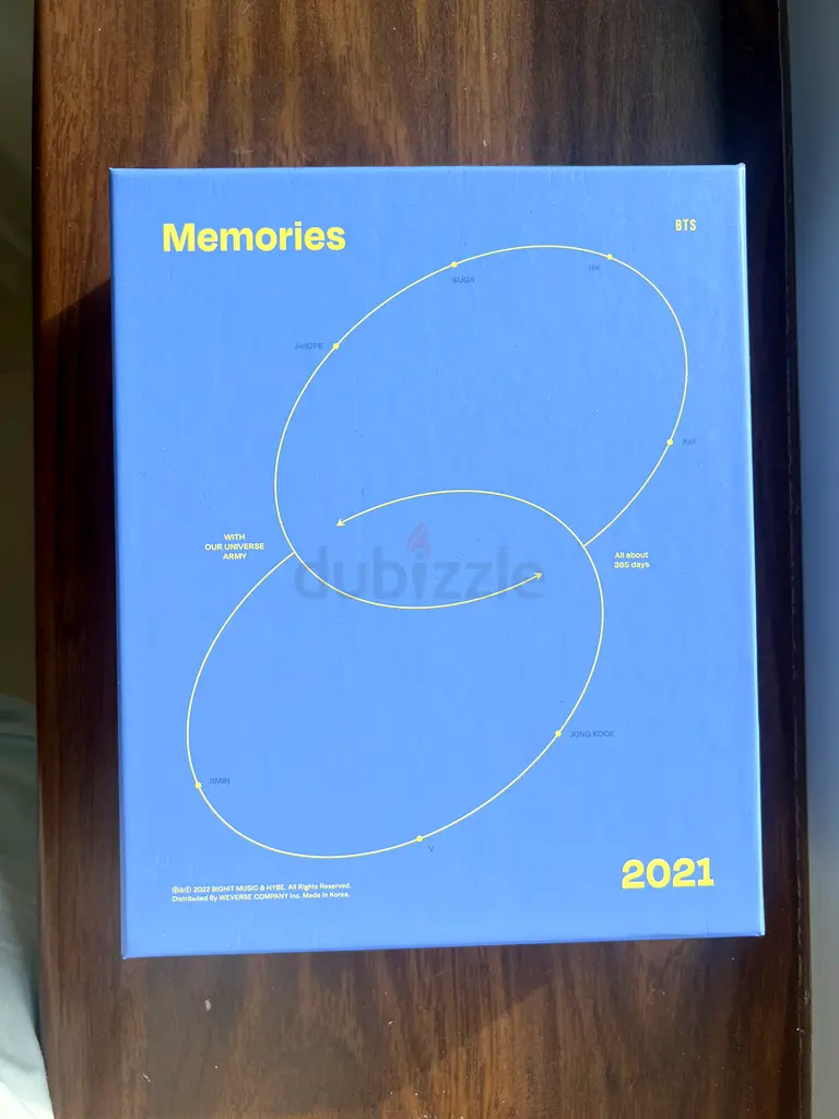 BTS - MEMORIES OF 2021 Blu-ray. Kpop K-pop