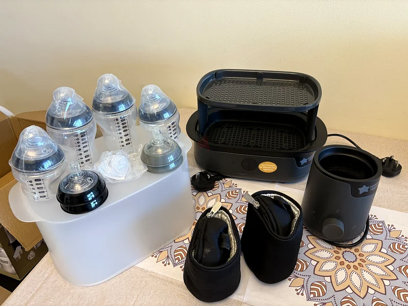 Tommee Tippee معقم كهربائي للأطفال حديثي الولادة زجاجات62932700906497112