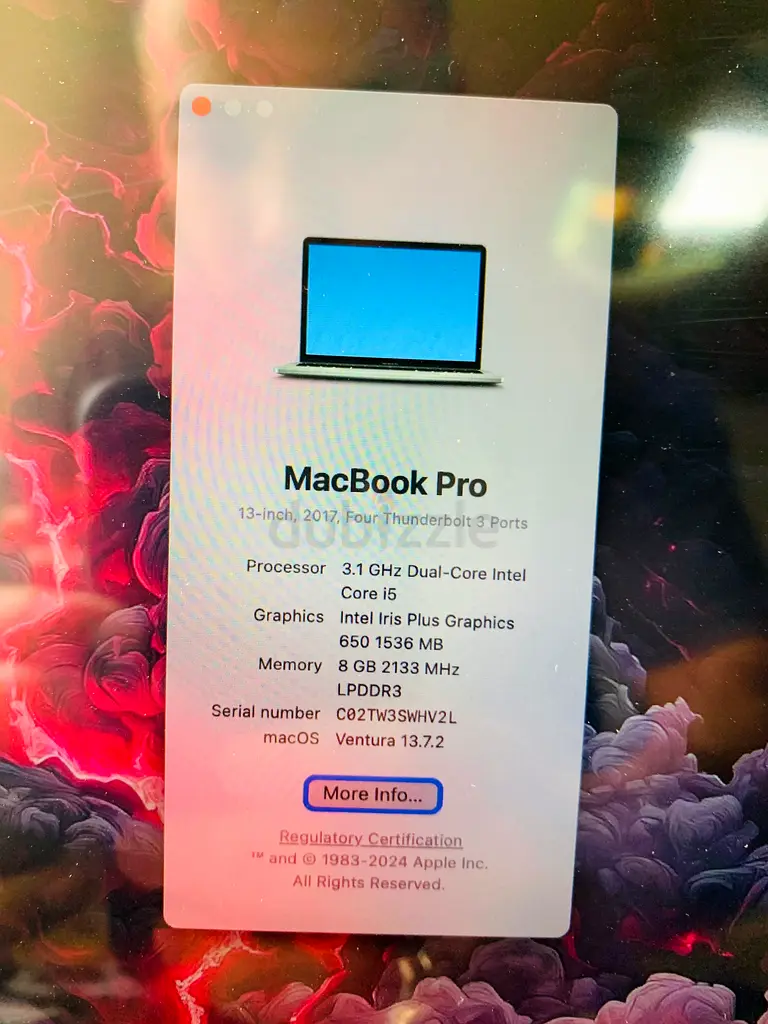 MacBook Pro 2017 1363254488747394113