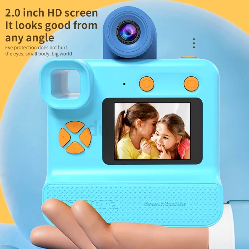 كاميرا رقمية للأطفال بدقة 1080P عالية الدقة مع طباعة فورية63234129508097114