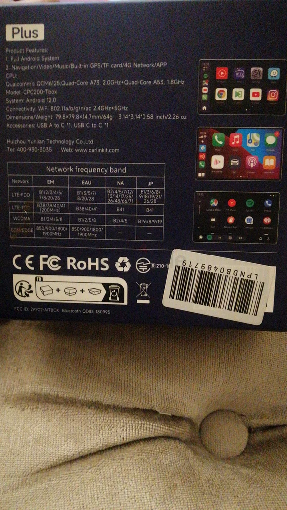 Carlinkit Android device63263524256897113