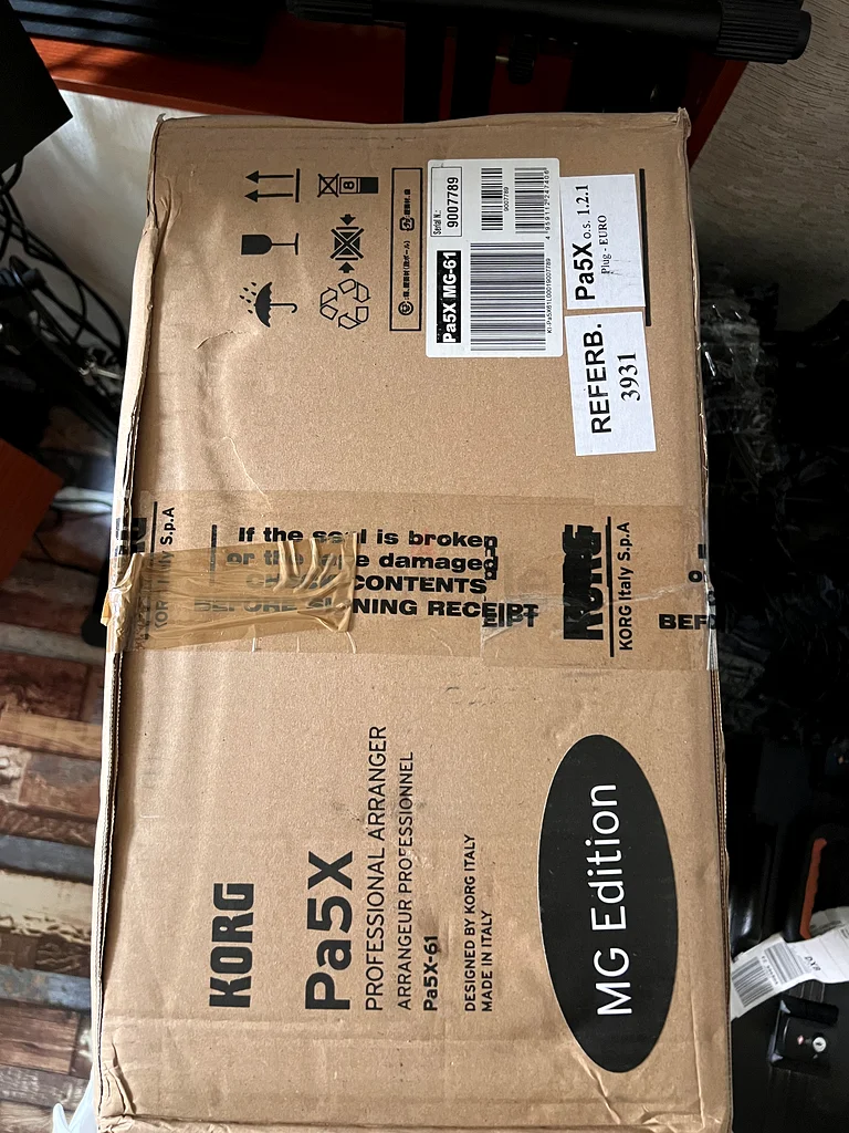 Korg Pa5X MG new one63264075728641112