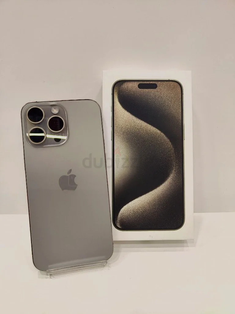 Apple 15 Pro Max 256 GB DUAL SIM physical Like New Condition!632640833940491129