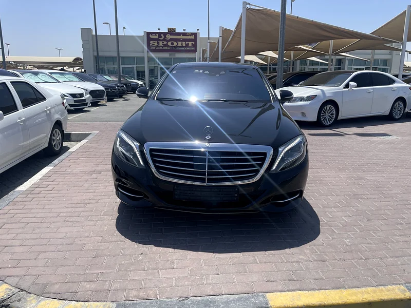 Mercedes S500 large full option, imported from Korea, with customs documents, no accidents63399931425539111