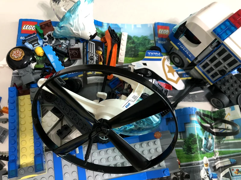 LEGO - City Police Helicopter 60244 Lego Set62929659801858111
