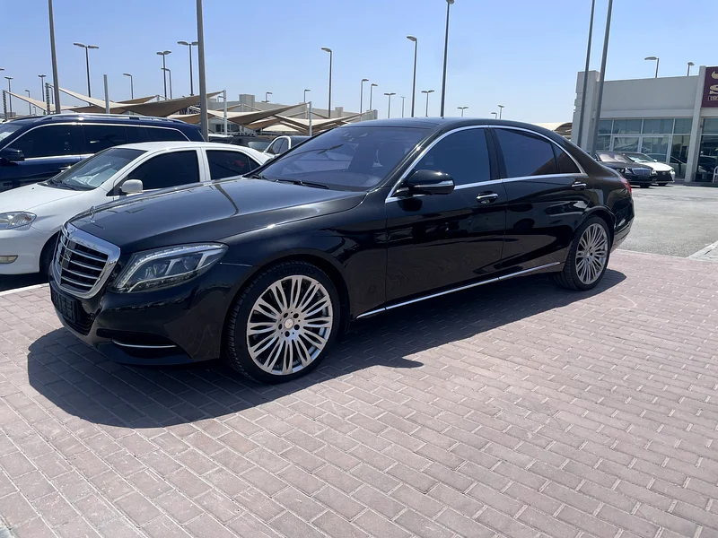 Mercedes S500 large full option, imported from Korea, with customs documents, no accidents63399931425539112