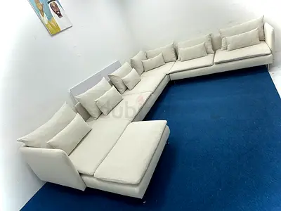 Almost brand new condition IKEA ushape sofa