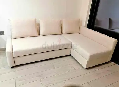 L shape sofa bed with storage