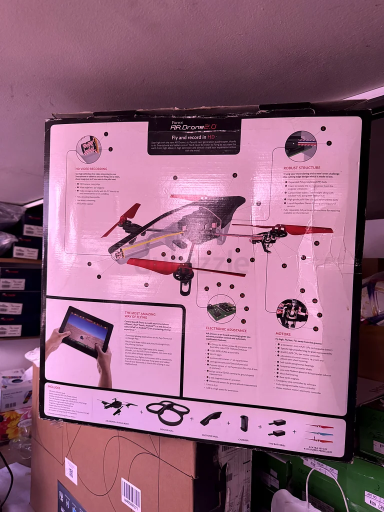 باروت AR.Drone 2.0 باور إديشن - جرّب مغامرة الطيران!63234613041409111