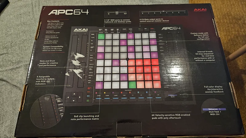 Akai Professional APC64 Pad Performance Controller for Ableton Live63264590342786111