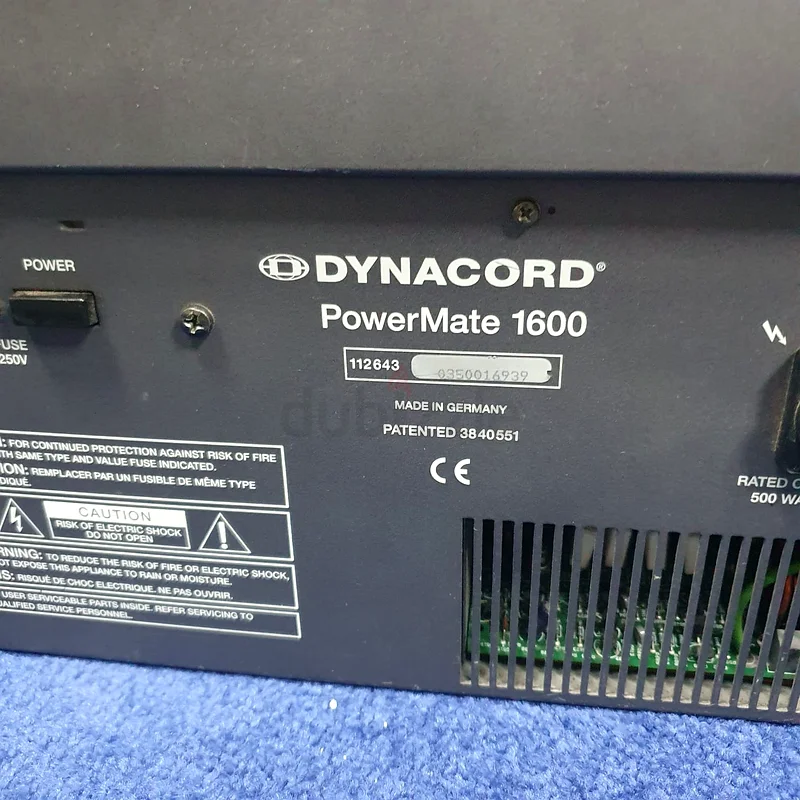 DYNACORD MIXER 1600 ( GERMANY)632586513102111116