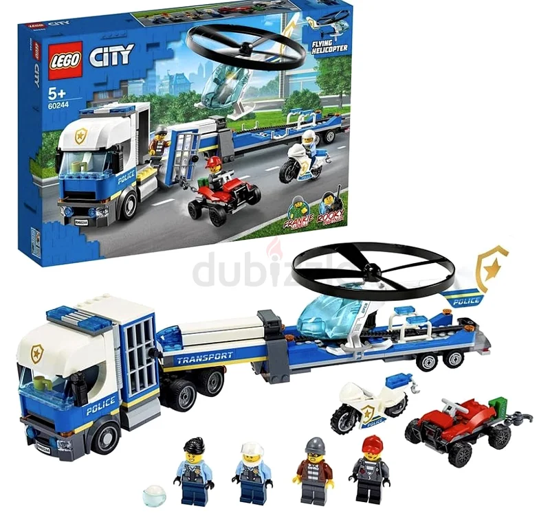LEGO - City Police Helicopter 60244 Lego Set62929659801858112