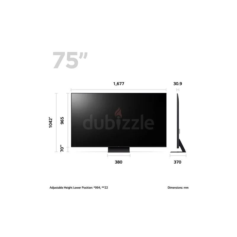 75 Inch TV - LG 75 Inch 4K Smart TV - UR91 AI ThinQ - Delivery Available63260222264962112