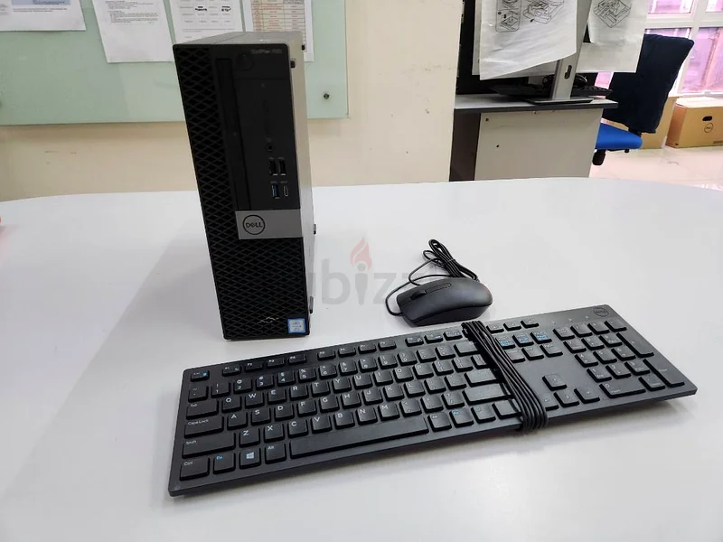 جيل ثامن، مجموعة كاملة، ديل أوبتي بليكس 7060، هيكل صغير، معالج إنتل كور i5-8500، ذاكرة وصول عشوائي 16 جيجابايت، وحدة تخزين NVME SSD سعة 256 جيجابايت، شاشة ديل 22 بوصة63266083760769111