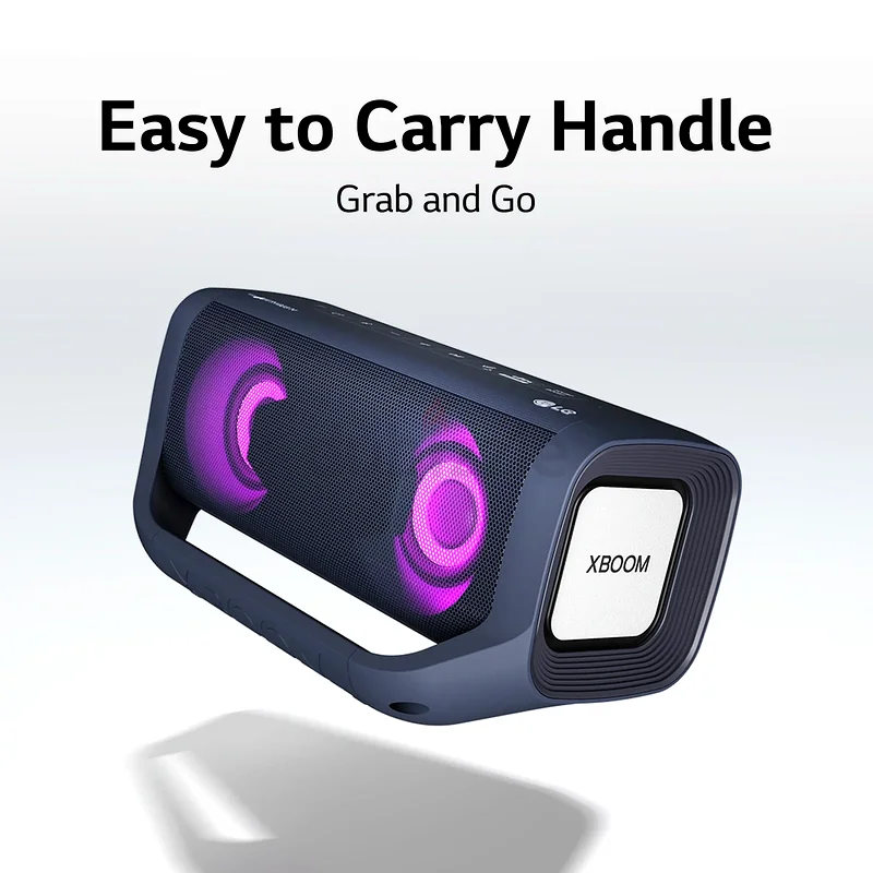 LG XBOOM Go P5 Portable Speaker, LED Lighting63261838631171114
