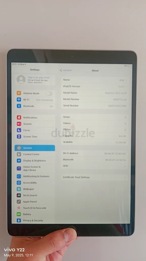Apple ipad pro 10.5-64gb for sale!!!63184727129347111