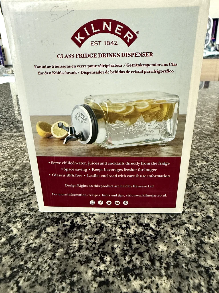 Kilner Glass drink dispenser63215871541762112