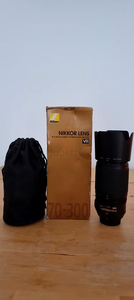 نيكون 70-300 مم AF-S VR زوم F/4.5-5.6G IF-ED - حالة ممتازة!632331232256021114