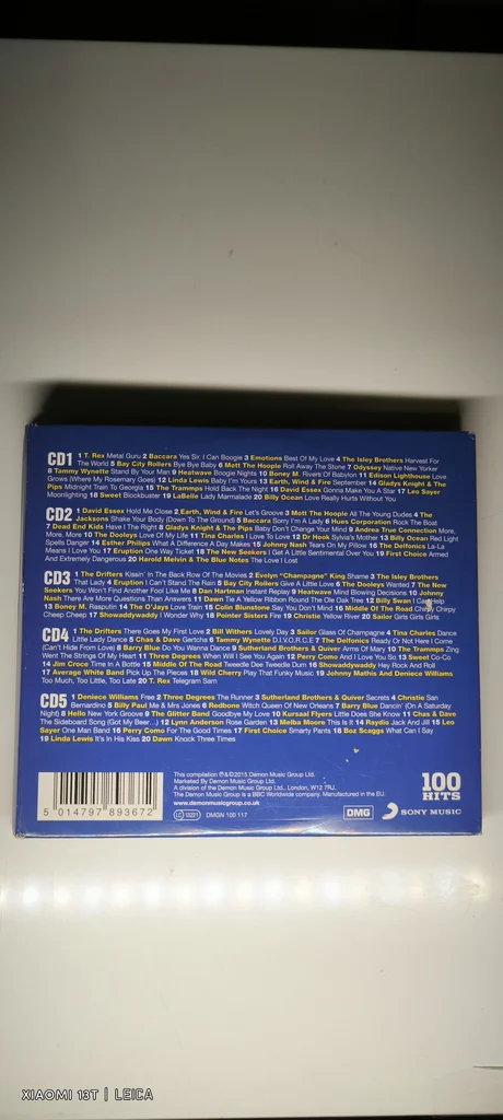 Dive into Nostalgia with 100 Hits: 70s Chartbusters 5 CD SET62929657645953111