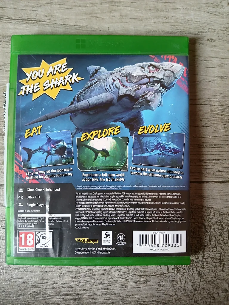 أطلق العنان للقرش بداخلك - لعبة Maneater لأجهزة Xbox One! بحالة جديدة تمامًا63229688274433111