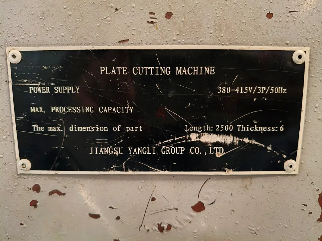 Shearing machine63257628291457111