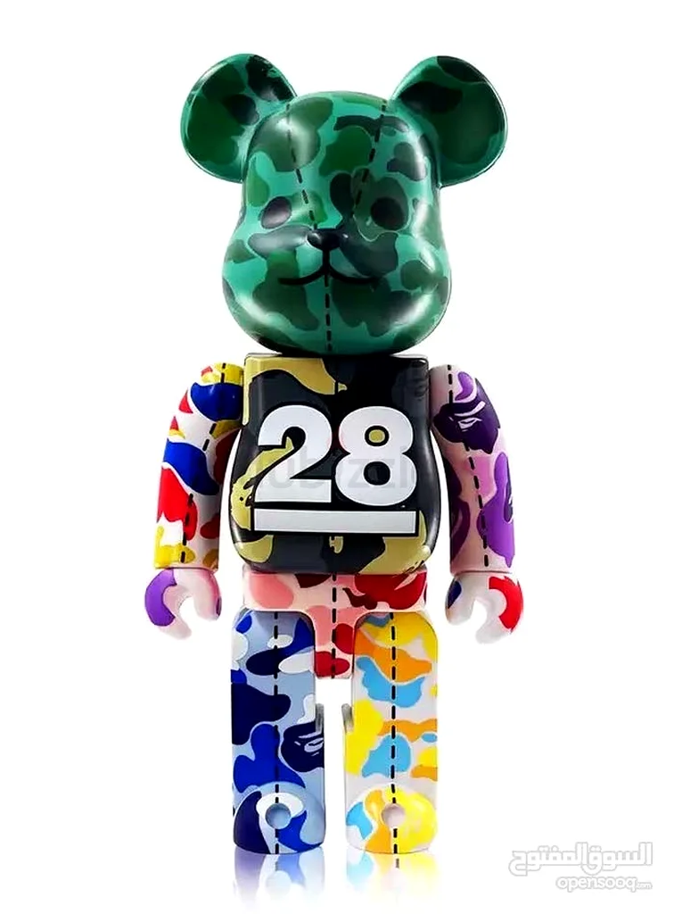 Bearbrick X Bape Medicom Toy 28th Anniversary Camo #463223354933763111