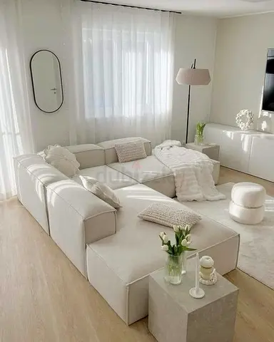 Modern and Chic L-Shaped Sofa Set for Sale!