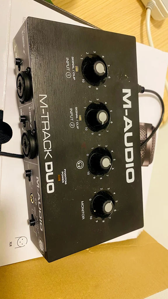 واجهة صوتية M-Audio M-Track Pro - مثالية للموسيقيين!63230186821762111