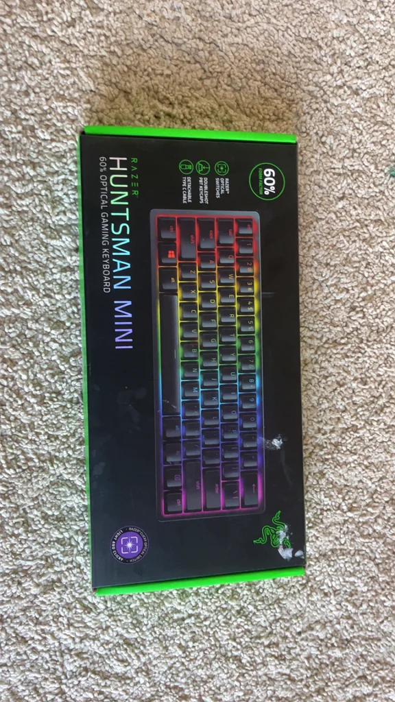 Razer huntsman mini  60%632307104170271126