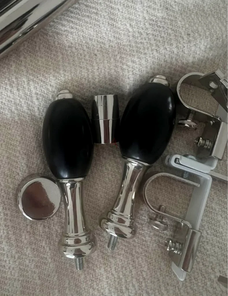 Double curtain rod set 120*21063221858419330113