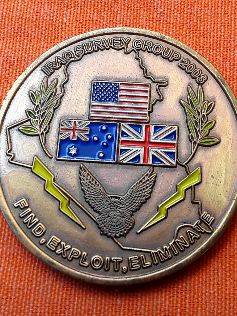 Iraq Survey Group 2003 Commemorative Coin63223356470913110
