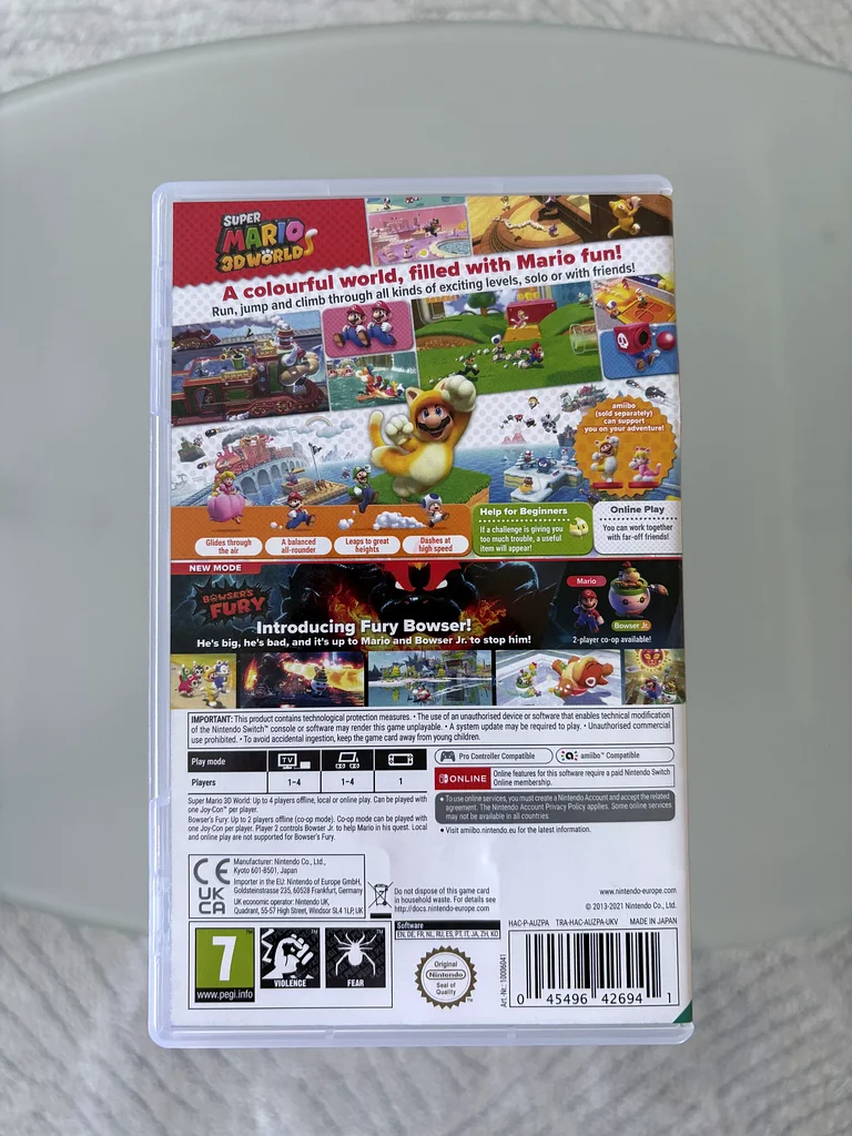 Super Mario 3d world+ bowsers fury Nintendo switch game62931681181313111