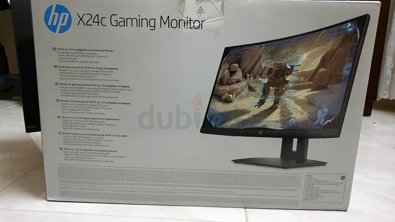 [BROKEN BUT WORKING] 24INCH HP Gaming Monitor63256067723010114