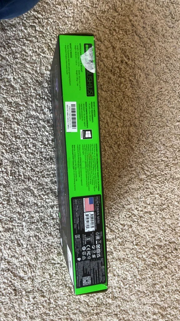 Razer huntsman mini  60%63230710417027112