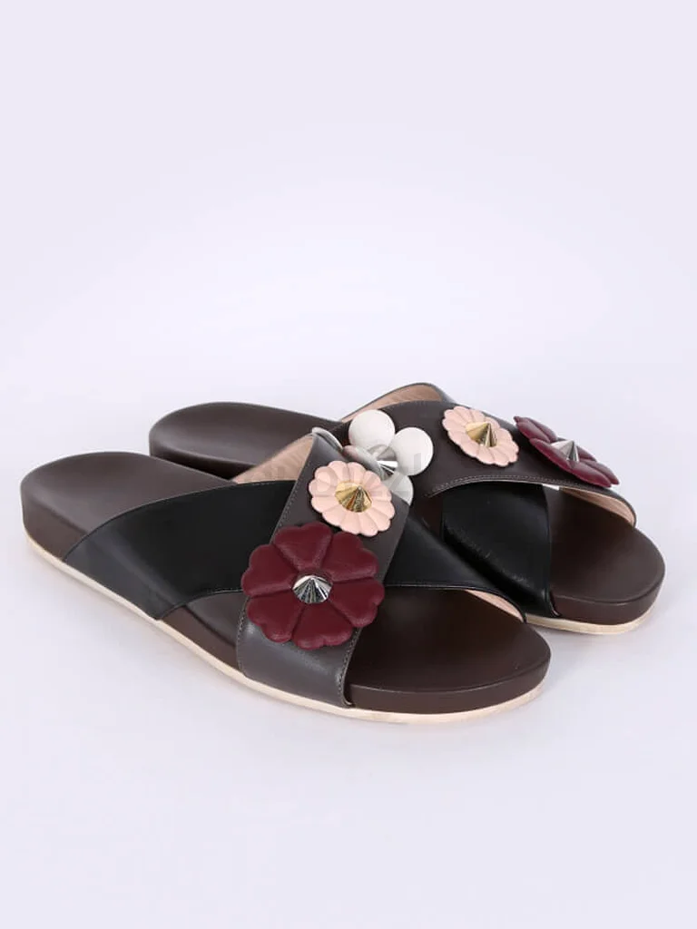Fendi floral sandals on sale63264583263875113