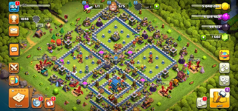 Special offer clash of clans 9 accounts and strong clan عرض قوي ٩ حسابات كلاش اوف كلانس وكلان قوي63175732230146114
