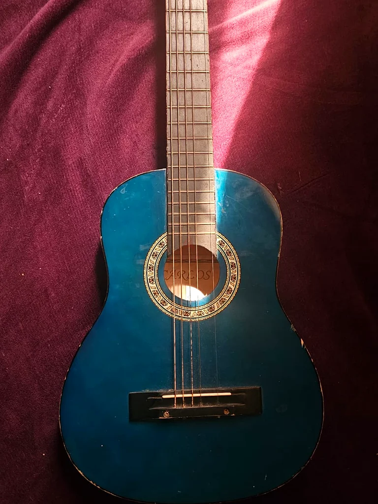 Vintage 1990 Carlos Guitar C-30BL63201681173377113