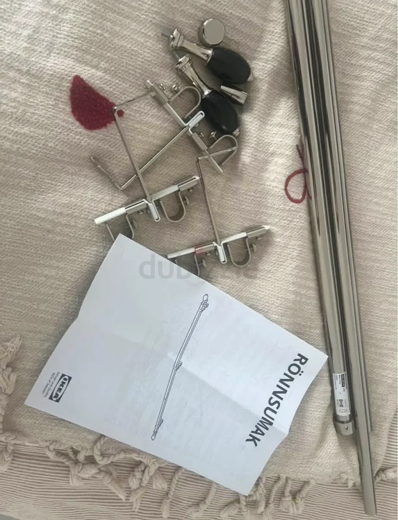 Double curtain rod set 120*21063221858419330114